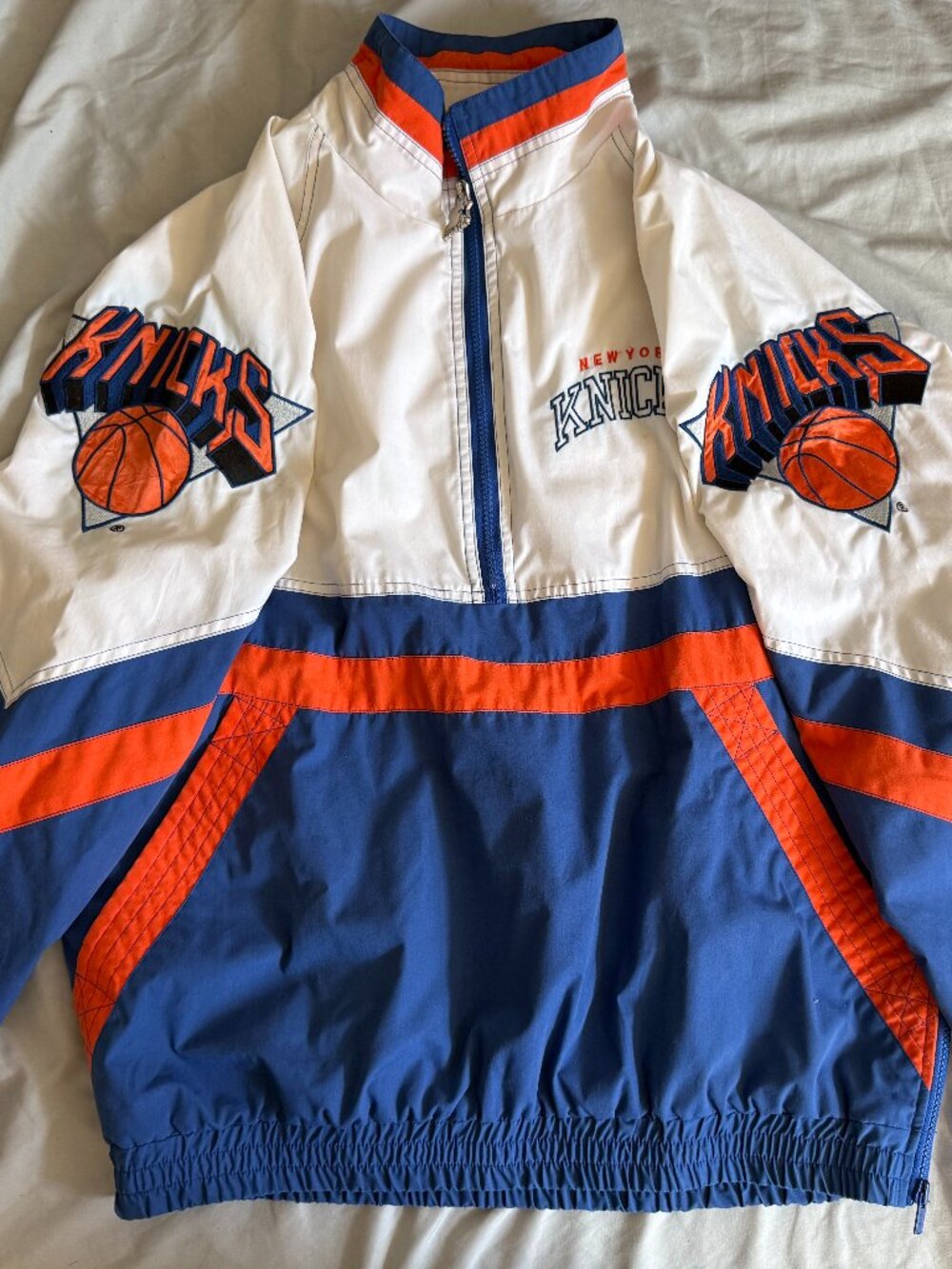 New York Knicks Starter Jacket Windbreaker Large